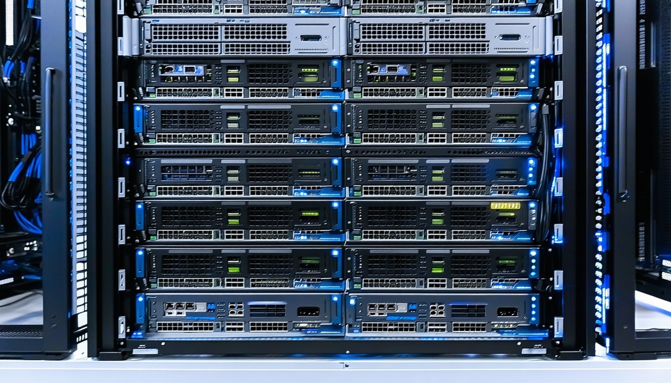 Professional networking equipment and servers maintained by CloudGenIT